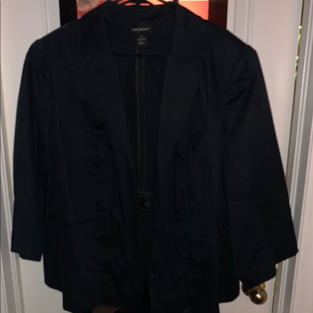 Lane Bryant black blazer size 26